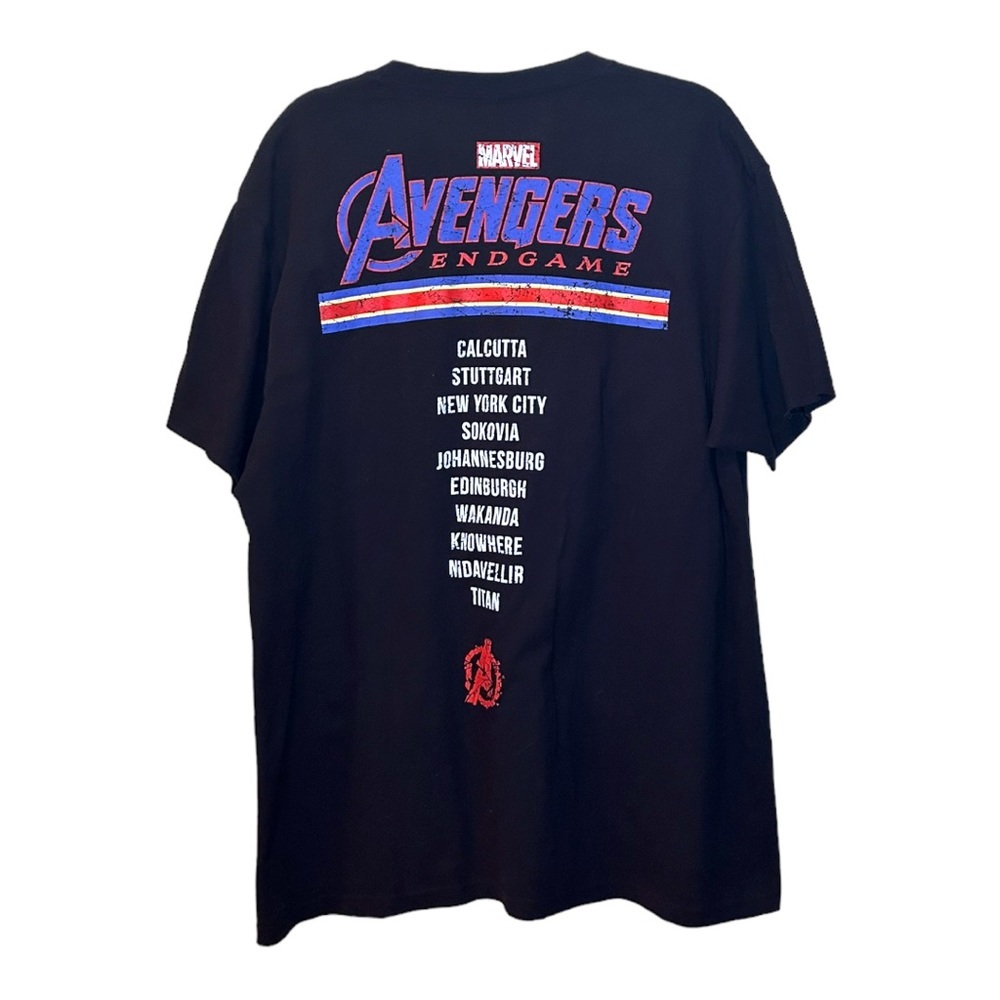 MAD Engine Marvel Avengers End Game Concert Tour Tee - Picture 2 of 7